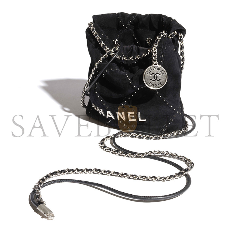 CHANEL 22 MINI HANDBAG AS3980 (20*19*6cm)